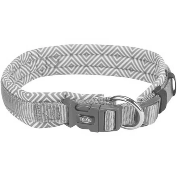 Główne zdjęcie produktu Obojek PREMIUM, polstrovaný neoprenem, boho L: 49-55cm/25mm