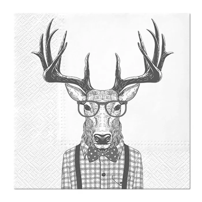 Główne zdjęcie produktu Obrúsky PAW L 33x33cm Oh Deer