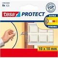 Następne zdjęcie produktu Odbojniki ochronne „Protect® 57899”, białe, 10 mm x 10 mm TESA