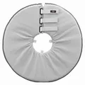 Następne zdjęcie produktu Miękki kołnierz ochronny „dysk”, dł.: 46-49 cm/24 cm, poliester/pianka, szary