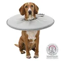 Następne zdjęcie produktu Miękki kołnierz ochronny „dysk”, M: 38-42 cm/21,5 cm, poliester/pianka, szary