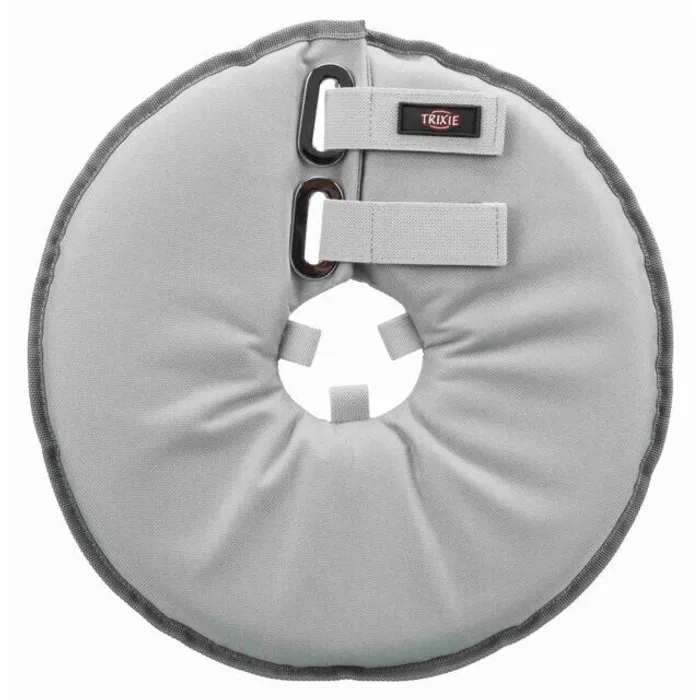 Główne zdjęcie produktu Ochranný měkký límec "disk", polyester/pěna, šedá