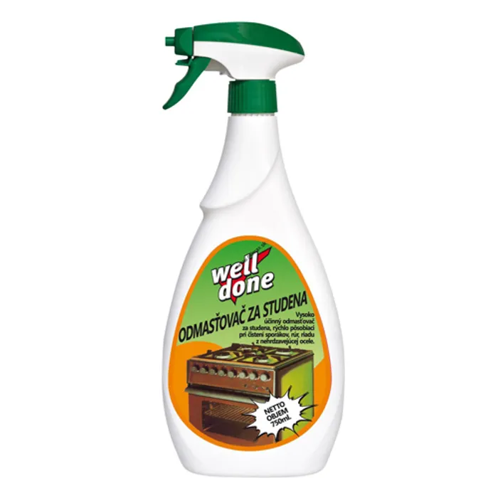 Główne zdjęcie produktu Odmašťovací sprej, 750 ml, WELL DONE