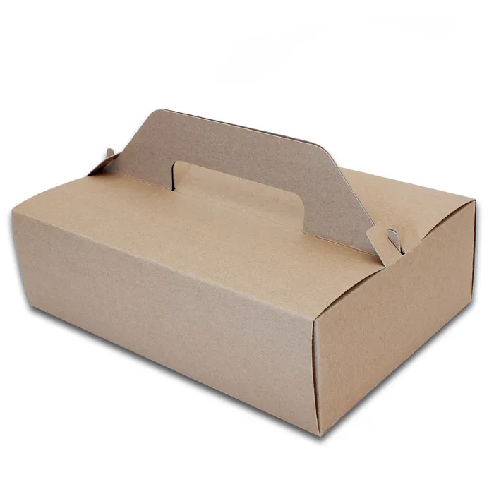 Główne zdjęcie produktu Odnosová krabice KRAFT 27x18x8 cm [50 ks]