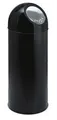 Kosz na śmieci, 55 l, metal, VEPA BINS, czarny
