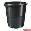 Kosz na śmieci Esselte Europost VIVIDA, VIVIDA Czarny