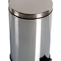 Następne zdjęcie produktu Kosz na śmieci, pedał, metal, 12 l, chrom