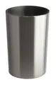Kosz na śmieci, srebrny, metalowy, pokrywa na zawiasach, 75l, VEPA BINS