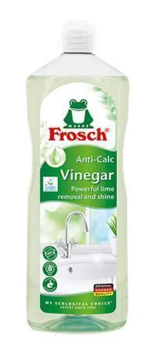 Główne zdjęcie produktu Odstraňovač vodního kamene, s octem, 1 000ml, FROSCH