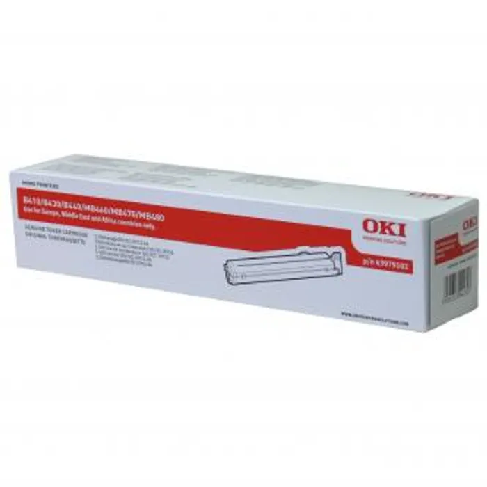 Główne zdjęcie produktu OKI originální toner 43979102, black, 3500str., OKI B410, B430, B440, MB460, MB470, MB480