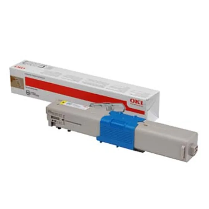 Główne zdjęcie produktu OKI originální toner 44973533, yellow, 1500str., OKI C301, C321, O