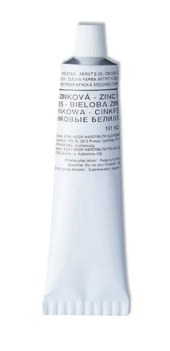 Główne zdjęcie produktu Olejová barva 161502 Koh-i-noor 40ml běloba zinková