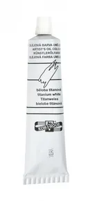 Kolor oleju 161506 KOH-I-NOOR 40 ml biały tytan