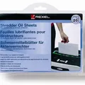 Następne zdjęcie produktu Koperta olejowa, do konserwacji niszczarek, 20 szt., REXEL