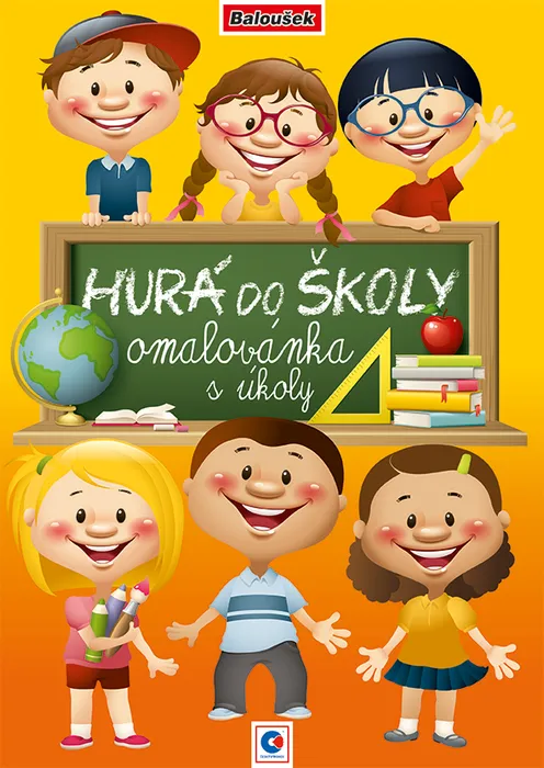 Główne zdjęcie produktu Omalovánka A4 - Hurá do školy