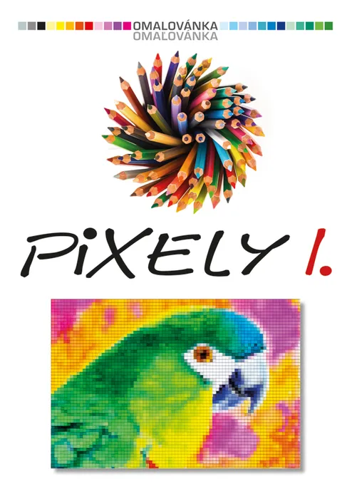 Główne zdjęcie produktu Omalovánka A4 - PIXELY I.