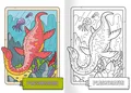 Następne zdjęcie produktu Kolorowanka - A4 - z naklejkami - Dinozaury