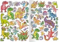 Następne zdjęcie produktu Kolorowanka - A4 - z naklejkami - Dinozaury