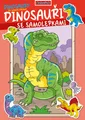 Kolorowanka - A4 - z naklejkami - Dinozaury