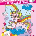 Następne zdjęcie produktu Kolorowanka - A4 - z naklejkami - Jednorożce