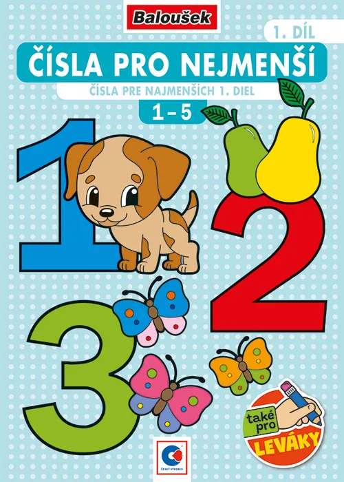 Główne zdjęcie produktu Omalovánka - A5 - Čísla pro nejmenší, 1. díl