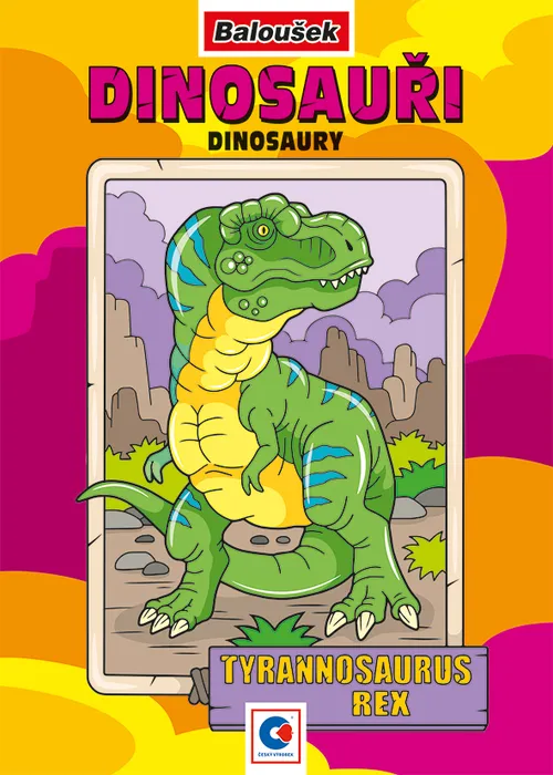 Główne zdjęcie produktu Omalovánka - A5 - Dinosauři