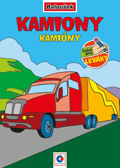 Główne zdjęcie produktu Omalovánka - A5 - Kamiony