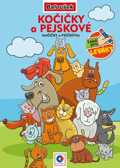 Główne zdjęcie produktu Omalovánka A5 - Kočičky a pejskové