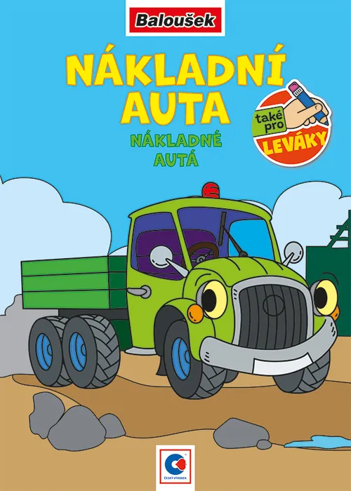 Główne zdjęcie produktu Omalovánka A5 - Nákladní auta