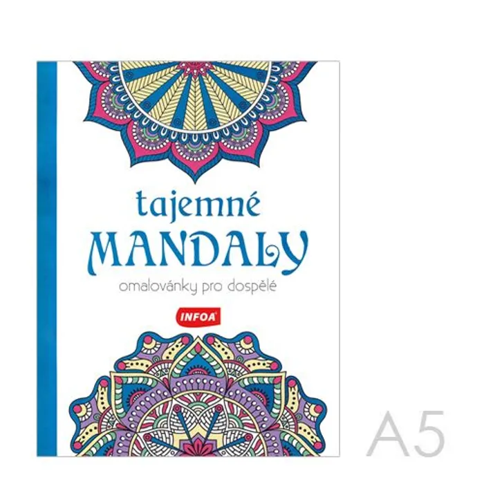 Główne zdjęcie produktu Omalovánky antistresové Tajemné mandaly