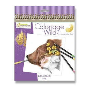 Kolorowanki Avenue Mandarine Coloriage typu dzikiego 4