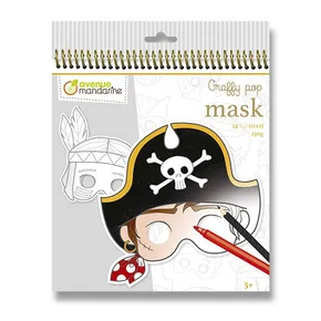 Kolorowanki Avenue Mandarine Graffy Pop Mask dla chłopców