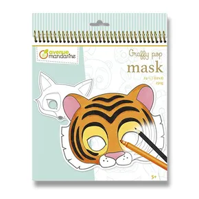 Kolorowanki ze zwierzętami z maską Avenue Mandarine Graffy Pop