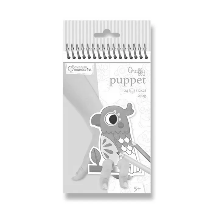 Główne zdjęcie produktu Omalovánky Avenue Mandarine Graffy Puppet Domácí zvířátka