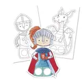 Następne zdjęcie produktu Kolorowanki Avenue Mandarine Graffy Marionetki i rycerze