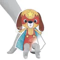 Następne zdjęcie produktu Kolorowanki z superbohaterami zwierząt marionetkowych Avenue Mandarine Graffy