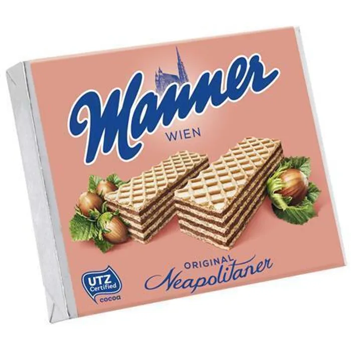 Główne zdjęcie produktu Oplatky "Manner Neapolitan", kakaové-oříškové, 75g