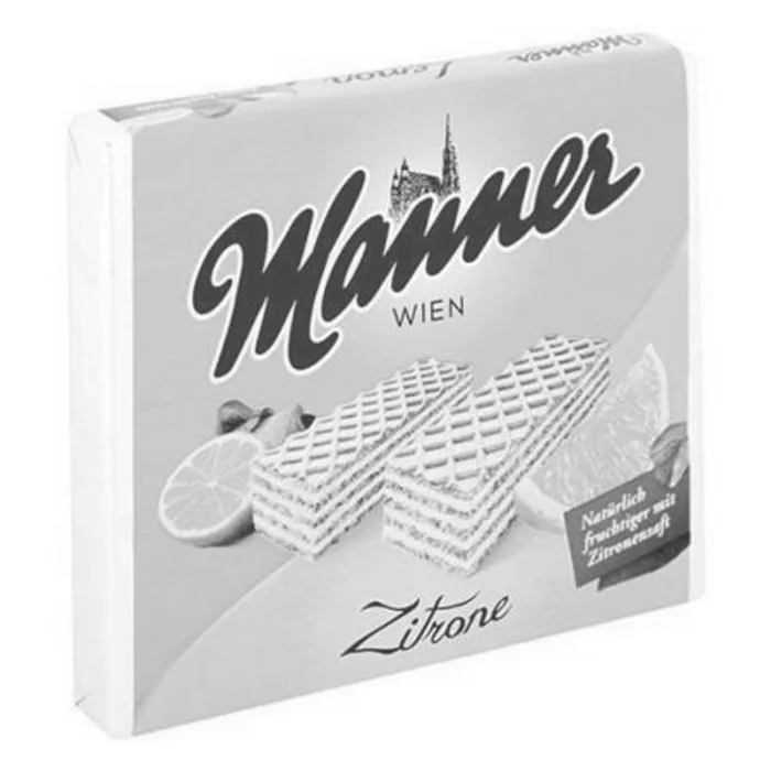Główne zdjęcie produktu Oplatky "Manner Zitrone", citron, 75 g, MANNER 52473