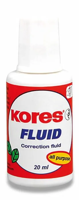 Główne zdjęcie produktu Opravný lak Kores Fluid štěteček, 20 ml