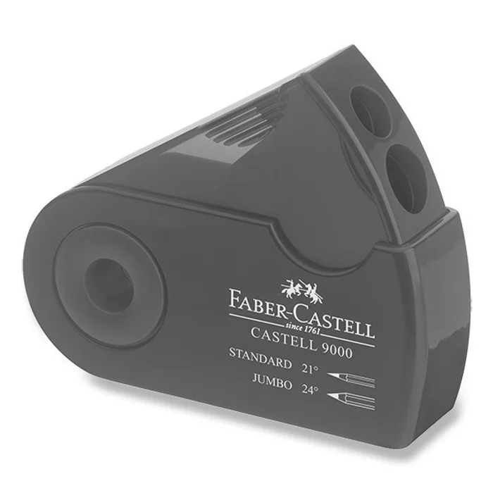 Główne zdjęcie produktu Ořezávátko Castell 9000 dvojité zelená Faber Castell 582800