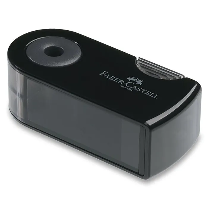 Główne zdjęcie produktu Ořezávátko Faber-Castell Sleeve Mini Black 1 otvor