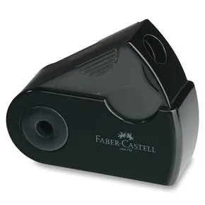 Ostrzałka do ołówków Faber-Castell Sleeve Mini Czarna 1 otwór