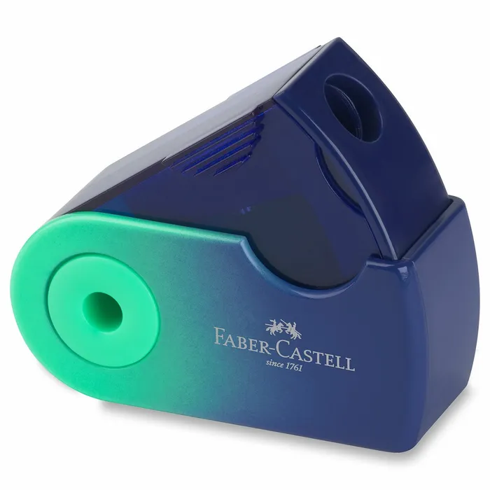 Główne zdjęcie produktu Ořezávátko Faber-Castell Sleeve Mini Flow Edition - 1 otvor, mix barev