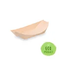 Następne zdjęcie produktu Pojemnik fingerfood drewniany łódka 16,5 x 8,5 cm [100 szt]