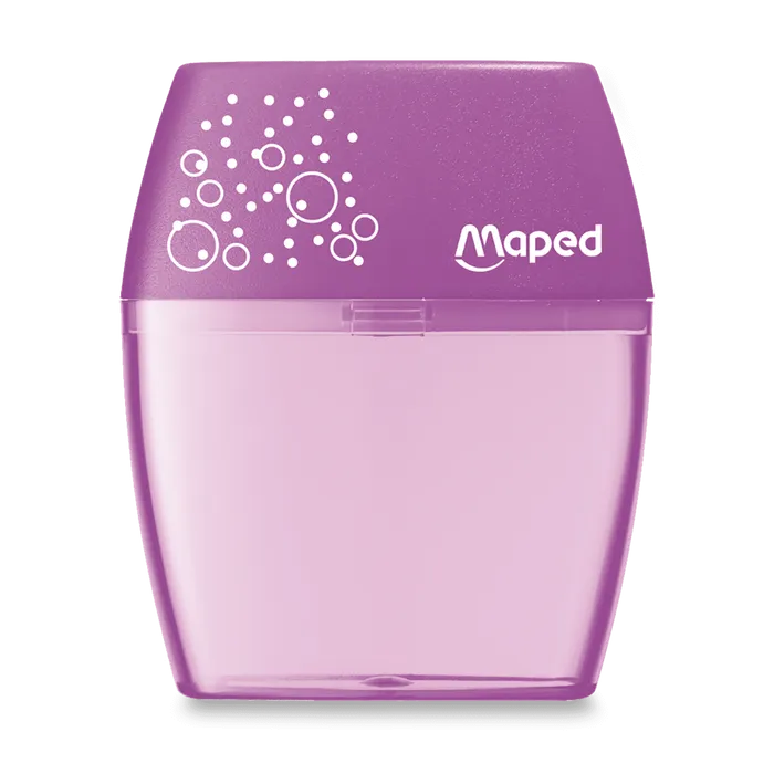 Główne zdjęcie produktu Ořezávátko MAPED Shaker, se 2 otvory, mix barev