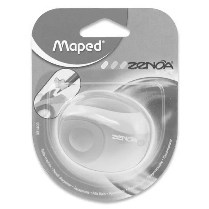 Główne zdjęcie produktu Ořezávátko Maped Zenoa Soft 1 otvor, mix barev