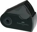 Ostrzałka Sleeve Mini z pojemnikiem czarna Faber Castell 182710