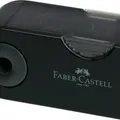 Następne zdjęcie produktu Ostrzałka Sleeve Mini z pojemnikiem czarna Faber Castell 182710