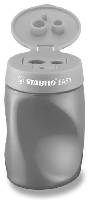 Główne zdjęcie produktu Ořezávátko Stabilo EASYsharpener - pro praváky, růžové 3 otvory
