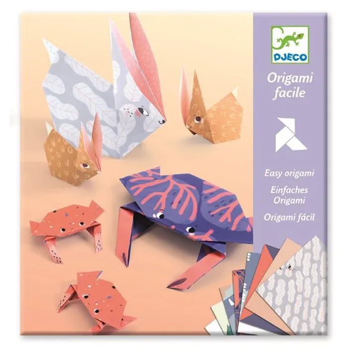 Główne zdjęcie produktu Origami sada Djeco Zvířecí rodinky